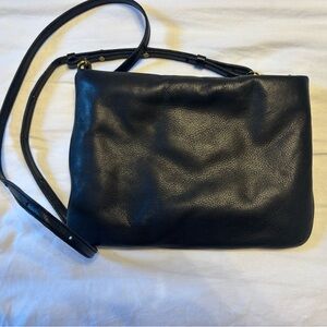 Madewell Small Crossbody Purse Black Leather